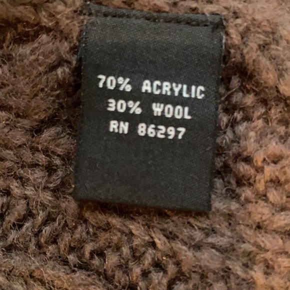 BCBG Brown Cape Sweater - Picture 6 of 6